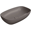 Раковина GSI Nubes 978316 накладная, 60x38 см, Коричневый матовый