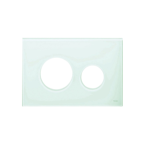 лицевая панель tece teceteceloop modular 9240671 стекло белый emco