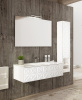 шкаф подвесной 105 cezares lecce lc/bs1051t.601, цвет bianco laccato opaco
