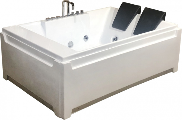 акриловая ванна royal bath triumph de luxe 180х120 rb665100dl с гидромассажем