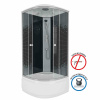 душевая кабина niagara ng-7508-14 (90х90х215) высокий поддон(40см) стекло мозаика