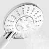 душевая лейка wasserkraft a058 цвет хром / белый