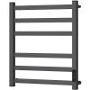 полотенцесушитель point меркурий п6 pn83856gr электрический, диммер справа, 50x60 см, графит премиум