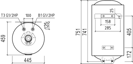накопительный водонагреватель thermex thermo 80 v электрический