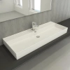 раковина накладная bocchi milano 120 1394-001-0126 белая глянцевая