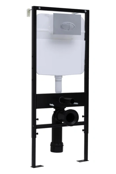 кнопка для инсталляции logan oval двойная хром матовый 00297678