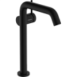 Смеситель для раковины Hansgrohe Tecturis S 73370670 CoolStart, с донным клапаном, черный матовый