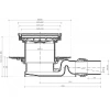душевой трап 144x144/50 мм pestan confluo standard plate 4 13702559 2 в 1 с основой под плитку