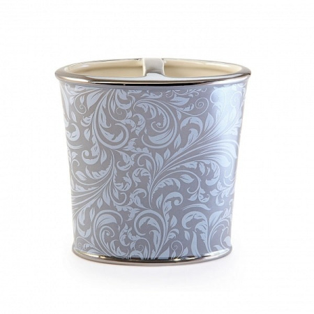 стакан для зубных щёток kassatex bedminster scroll flint grey