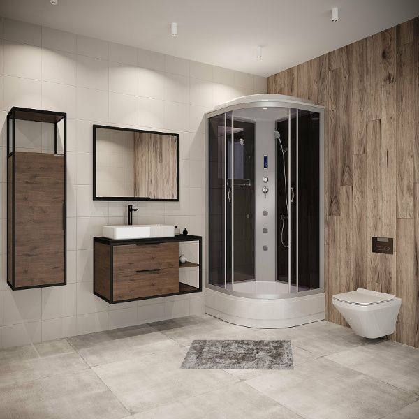 душевая кабина niagara classic 80x80 ng-3503-14f с гидромассажем