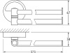 полотенцедержатель fbs luxia lux 044