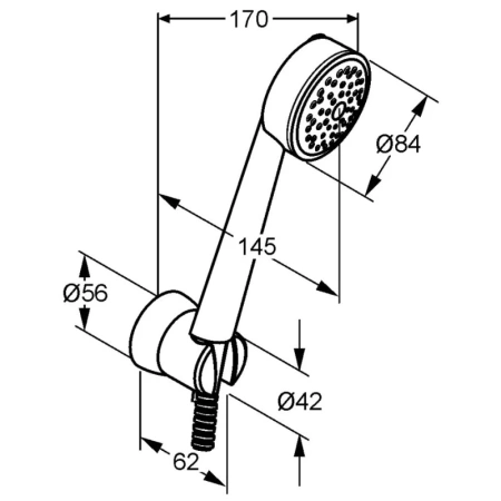 душевой набор kludi zenta 1s 606509100