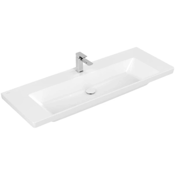 раковина 130x47,5 см villeroy & boch subway 3.0 4a70d201