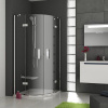 Душевой уголок Ravak Smartline SMSKK4-80 3S244A00Y1 Transparent, профиль хром