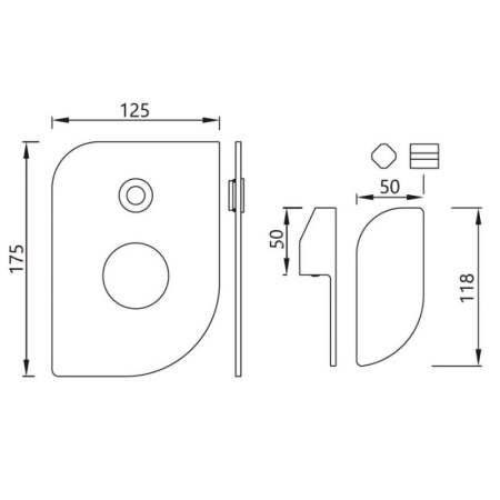 смеситель для ванны jaquar alive ali-chr-85065k