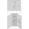 душевая стойка hansgrohe rainfinity showerpipe 360 26842000