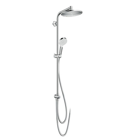 Душевая система Hansgrohe Crometta S 240 1jet Showerpipe Reno 27270000, цвет хром.