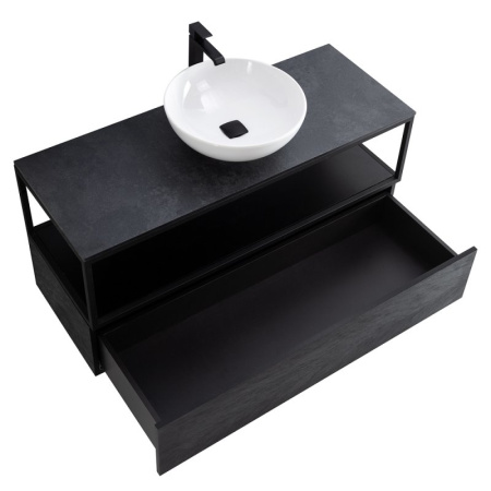 полка для консоли под раковину cezares cadro 120 cadro-120-mens-bianco.