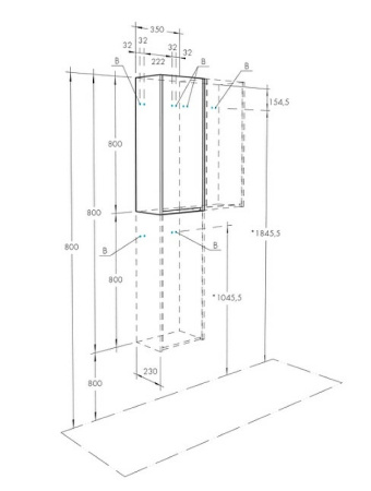 подвесной шкаф aquaton марти 35 1a270203my010 белый глянцевый дуб эндгрейн