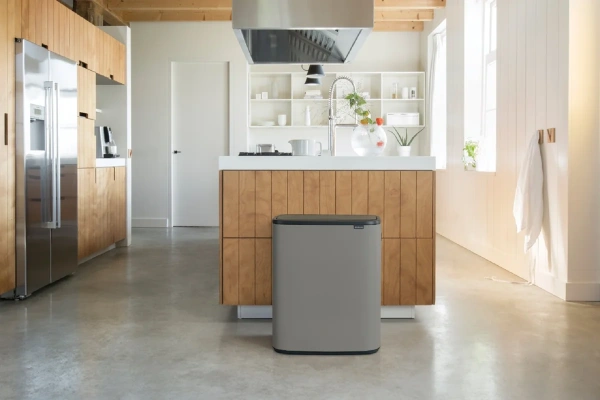 Мусорное ведро Brabantia Bo Touch Bin 221460 30+30 л, серое