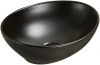 Раковина SantiLine SL-1016MB накладная, 41x33 см, черный матовый