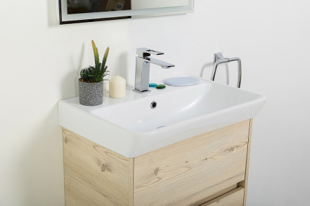 тумба под раковину belbagno neon-600-2c-so-pb, подвесная, цвет pino bianco