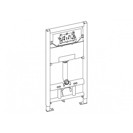 инсталляция belbagno bb001-120/bb007-pr-nero.m с черной матовой клавишей смыва