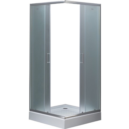 душевой уголок aquanet se-800s 80x80, узорчатое стекло