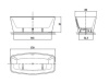 акриловая ванна jacuzzi esprit 9443-815a 170x80см, с гидромассажем