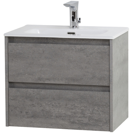 тумба под раковину belbagno kraft kraft 39-500/390-2c-so-cg, цвет серый.