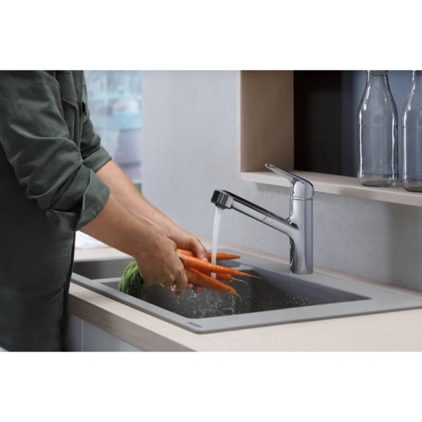 смеситель для кухни hansgrohe focus m42 71814000, хром