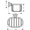 полка 16,8 см axor montreux 42065310