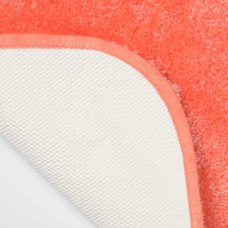 коврик для ванной комнаты wasserkraft wern 57x55 bm-2574 reddish orange