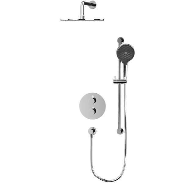 душевая система whitecross y chrome yset09topcr с термостатом хром