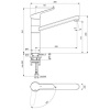 смеситель для кухни ideal standard ceraflex bc135aa