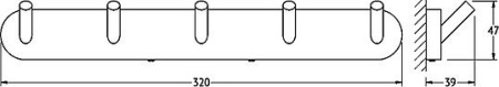 крючок artwelle harmonie har 003