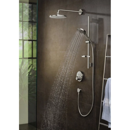 душевая лейка hansgrohe raindance select s 120 3jet powderrain 26014000