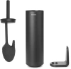 ершик для унитаза brabantia mindset 303005 графитовый