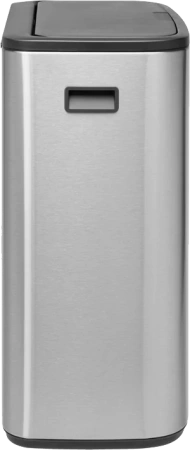 мусорное ведро brabantia bo touch bin 223082 60 л, стальное