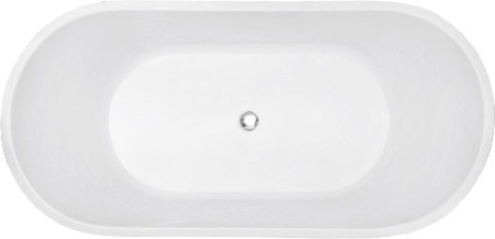 Акриловая ванна Abber AB9209 170х80 см, без гидромассажа, цвет белый