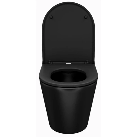 унитаз подвесной iddis calipso calr3bmi25 безободковый, с микролифтом