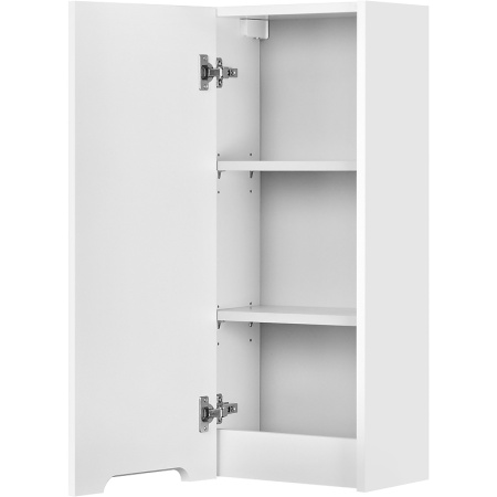 подвесной шкаф aquaton оливия 35 l 1a254703ol01l белый матовый