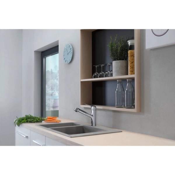смеситель для кухни hansgrohe focus m42 71814000, хром