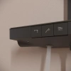 душевая система sancos vos sc6100mb 360x240 мм, с термостатом, черный матовый