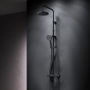 душевая система am.pm x-joy f0785a422 с термостатом, цвет черный матовый