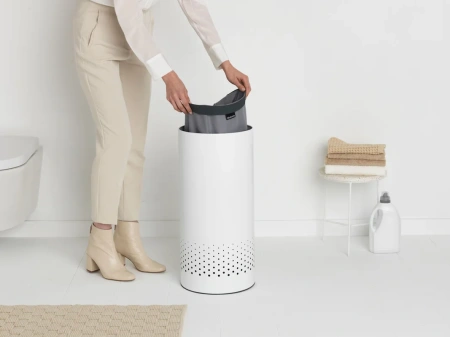 корзина для белья brabantia 304866 белая