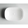 раковина ceramicanova element cn6009 накладная, 45.5x32.5 см, белая