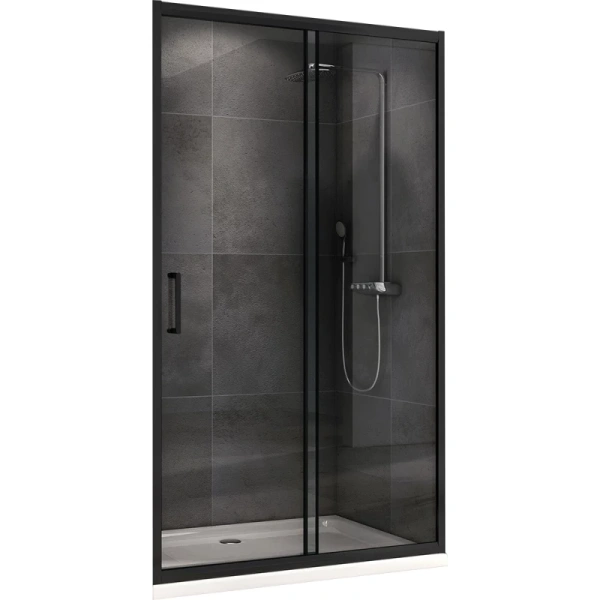 душевая дверь 180 см abber schwarzer diamant ag30180b прозрачное