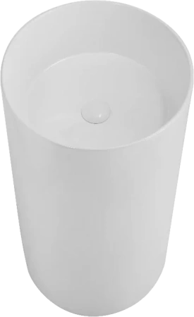 раковина santiline sl-4014 белая глянцевая