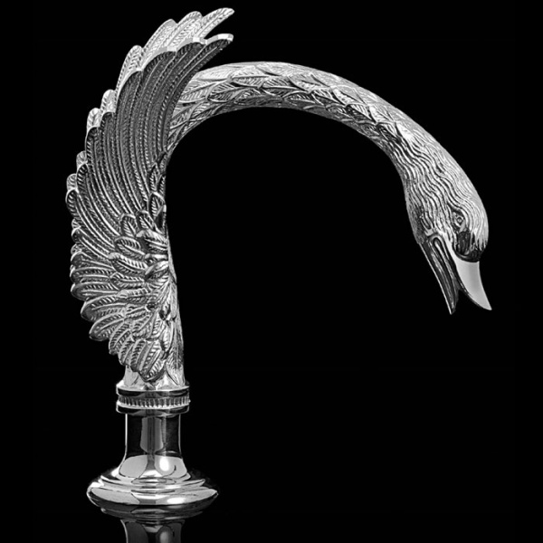 devon&devon excelsior swan смеситель для раковины на три отверстия, цвет: хром